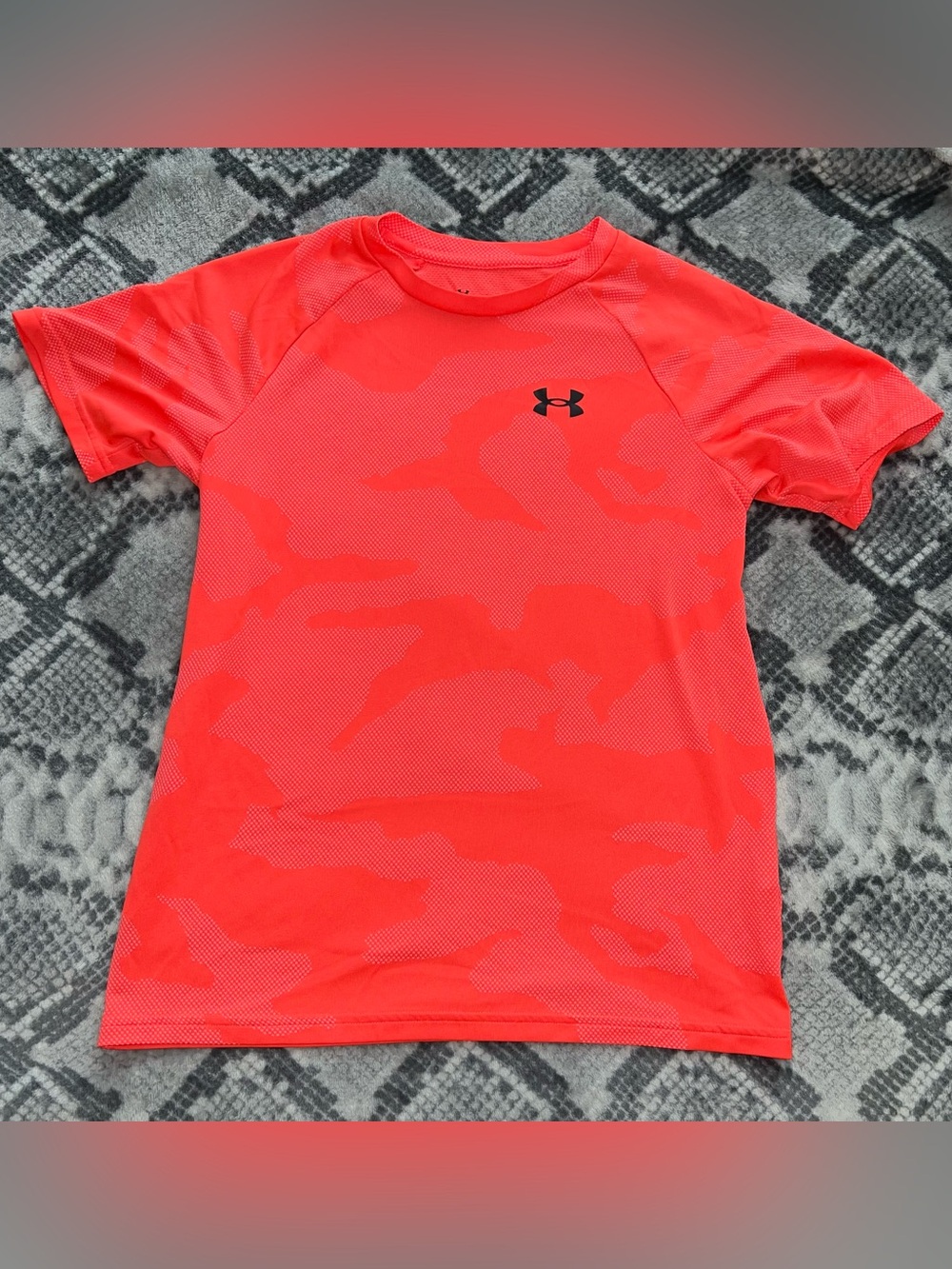 Under Armour Bright Red Short Sleeve Tee